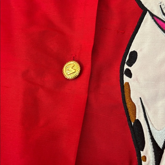 Vintage Bob Mackie silk cat blouse - Picture 5 of 7